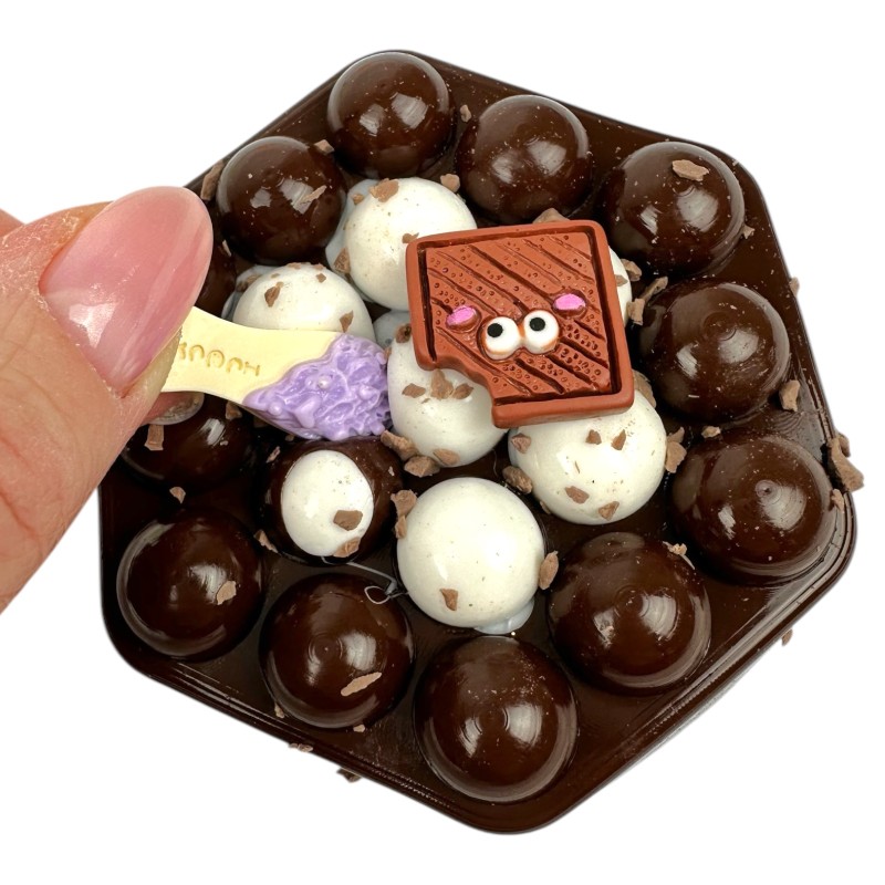 Gniotek Ciastko z kruszonką zabawka sensoryczna