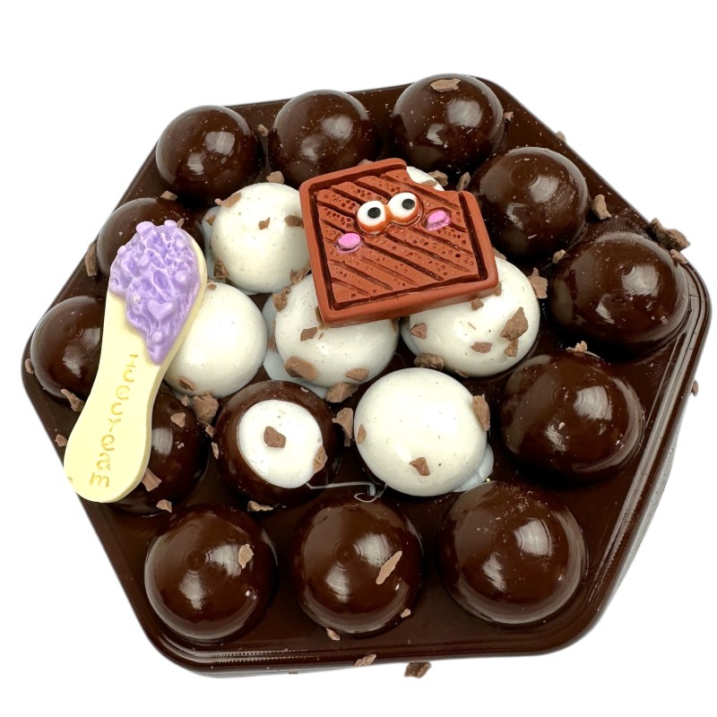 Gniotek Ciastko z kruszonką zabawka sensoryczna