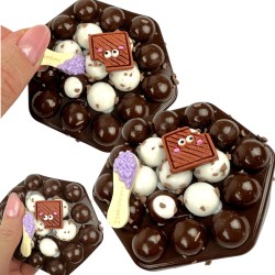 Gniotek Ciastko z kruszonką zabawka sensoryczna