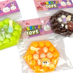 Gniotek Ciastko z kruszonką zabawka sensoryczna