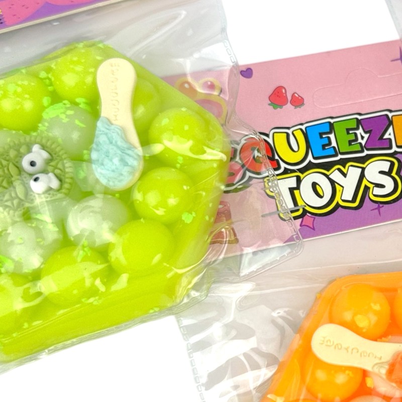 Gniotek Ciastko z kruszonką zabawka sensoryczna