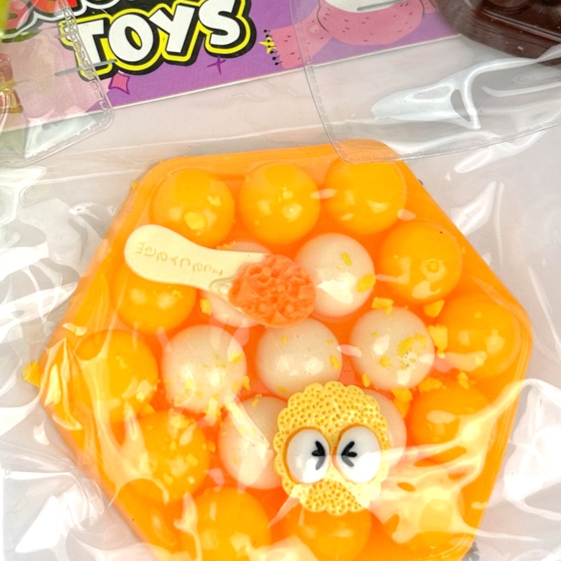 Gniotek Ciastko z kruszonką zabawka sensoryczna