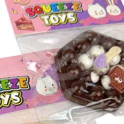 Gniotek Ciastko z kruszonką zabawka sensoryczna