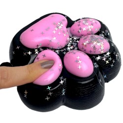 Gniotek Kocia Łapka Jumbo Fioletowa