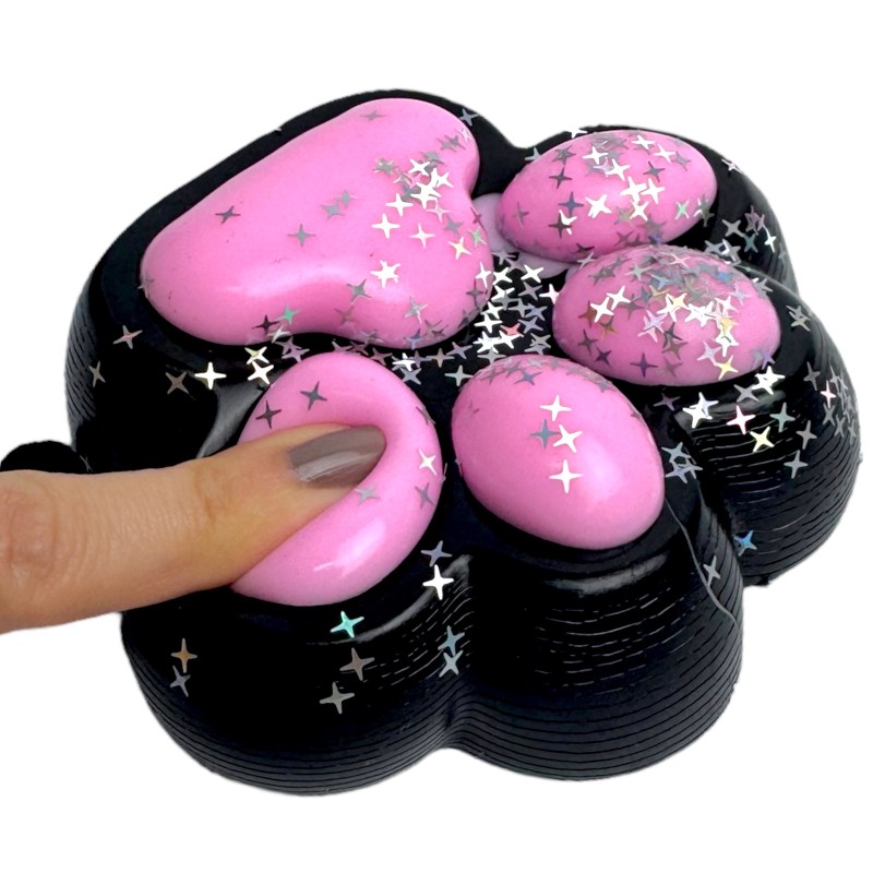 Gniotek Kocia Łapka Jumbo Fioletowa