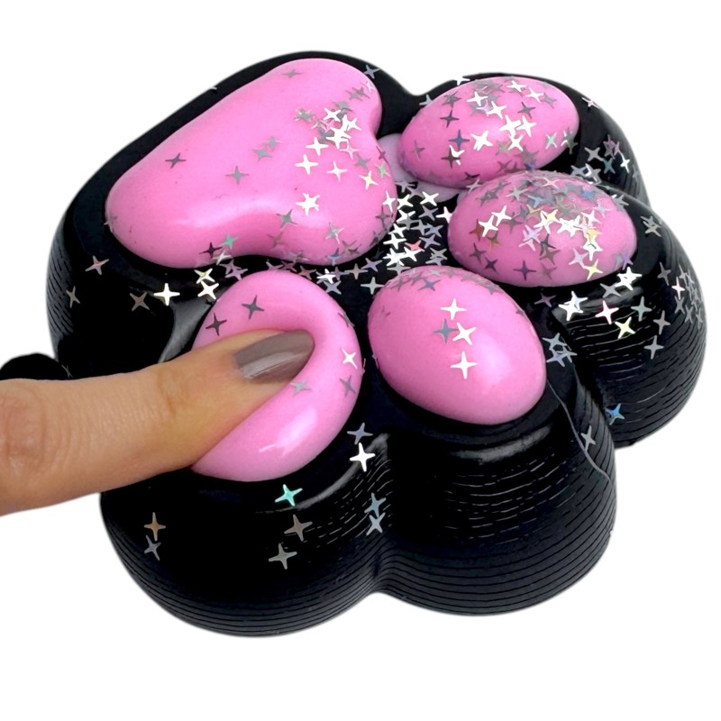 Gniotek Kocia Łapka Jumbo Fioletowa