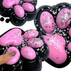 Gniotek Kocia Łapka Jumbo Fioletowa