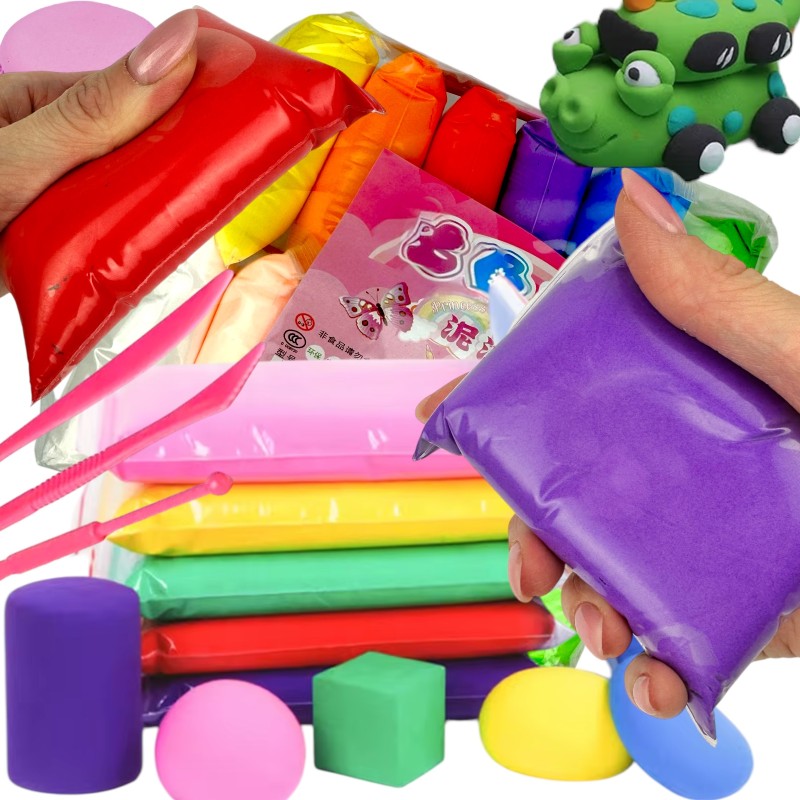 Piankolina Polimerowa Magic Clay Plastelina Jumbo XL 12 kolorów 12x30g