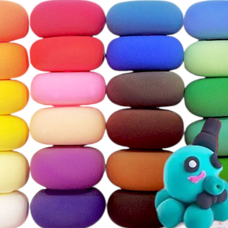 Slime PIANKA Piankolina SuperClay - 24 sztuki