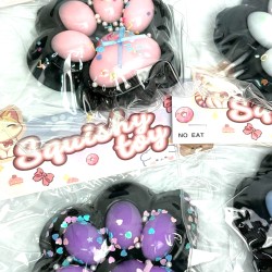 Gniotek Kocia Łapka Jumbo Fioletowa