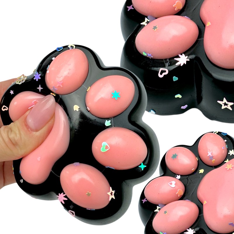 Gniotek Kocia Łapka Jumbo Fioletowa