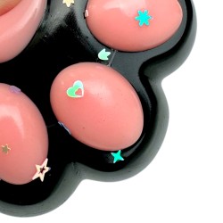 Gniotek Kocia Łapka Jumbo Fioletowa