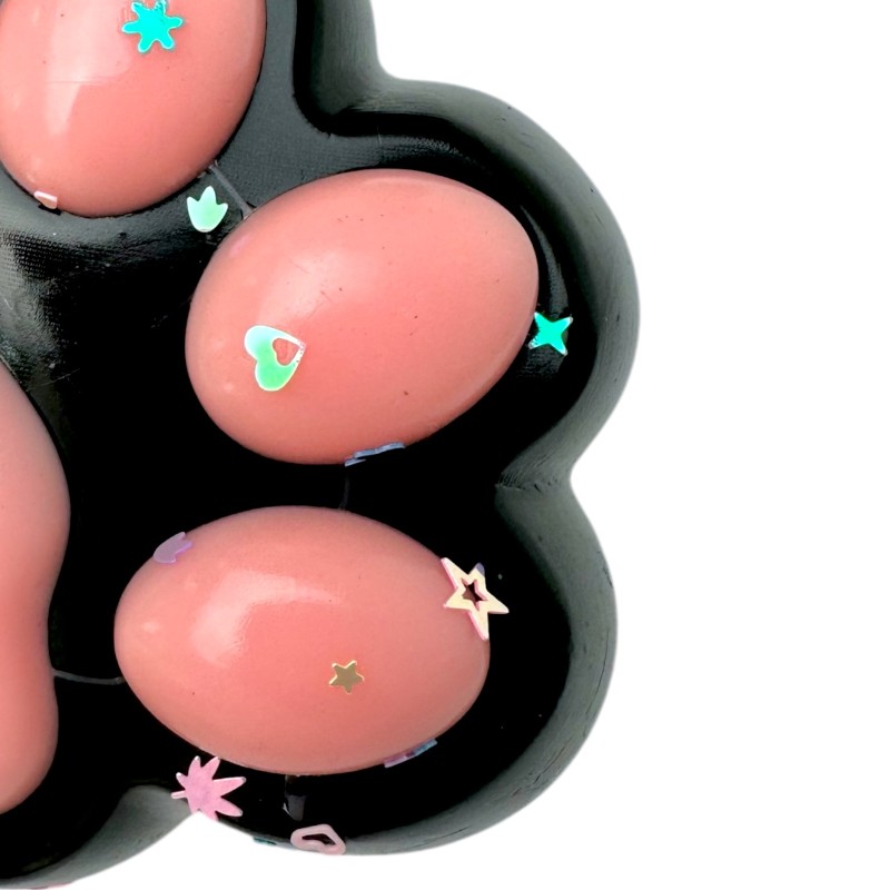 Gniotek Kocia Łapka Jumbo Fioletowa