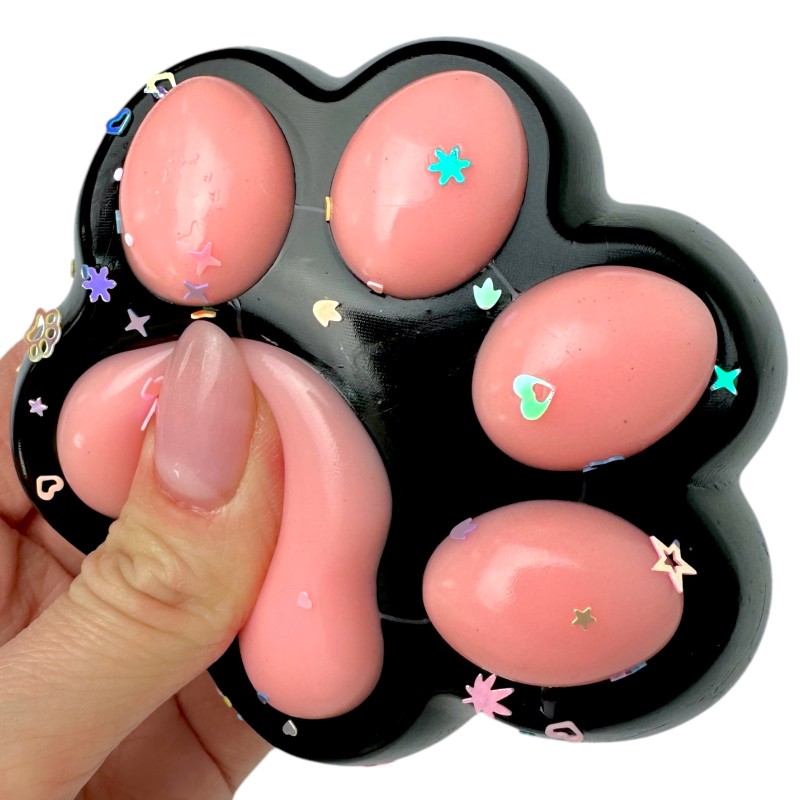 Gniotek Kocia Łapka Jumbo Fioletowa