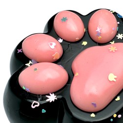 Gniotek Kocia Łapka Jumbo Fioletowa