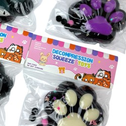 Gniotek Kocia Łapka Jumbo Fioletowa