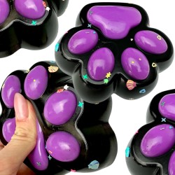 Gniotek Kocia Łapka Jumbo Fioletowa