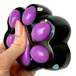 Gniotek Kocia Łapka Jumbo Fioletowa