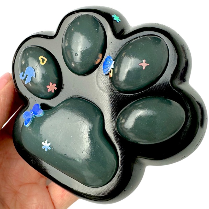 Gniotek Kocia Łapka Jumbo Fioletowa