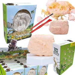 Zestaw Wykopaliska Dinozaur Szkielet 3D z Narzędziami