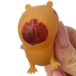 Gniotek Słodka Kapibara 4x3cm Bóbr