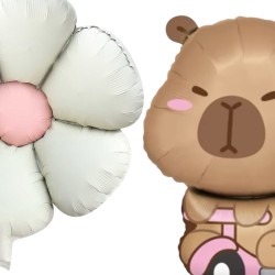 Zestaw Balonów Urodzinowych Kapibara Kapi Birthday