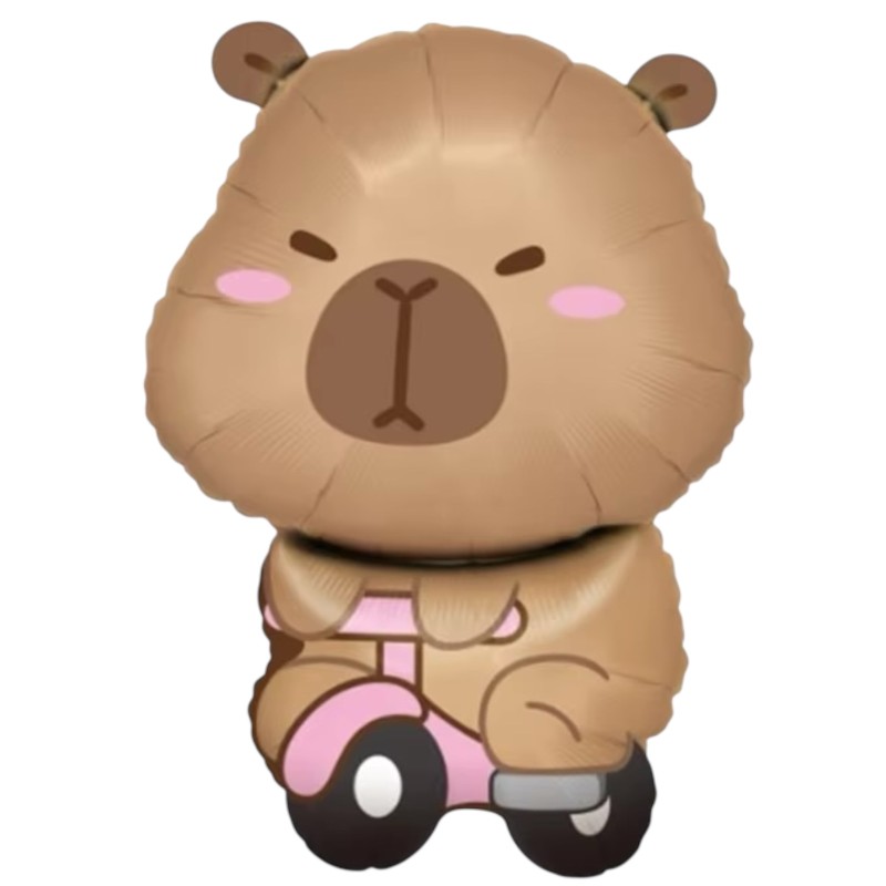 Zestaw Balonów Urodzinowych Kapibara Kapi Birthday