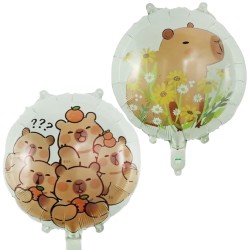 Zestaw Balonów Urodzinowych Kapibara Kapi Birthday