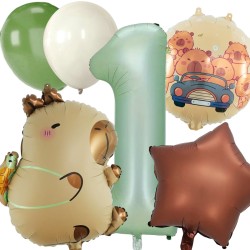 Zestaw balonów z kapibarą i...