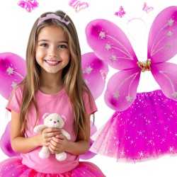 Strój Róż Fuksja Motylek...