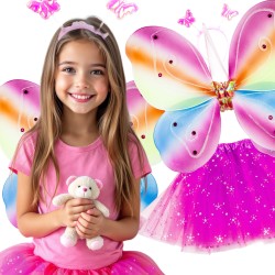 Strój motylek z tiulową...