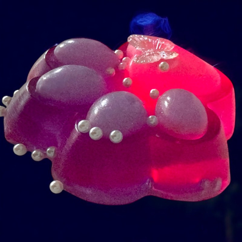 Kocia Łapka LED Jumbo z Motylkiem 12cm