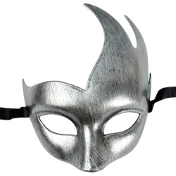 Maska Męska Wenecka Karnawałowa Metaliczna
