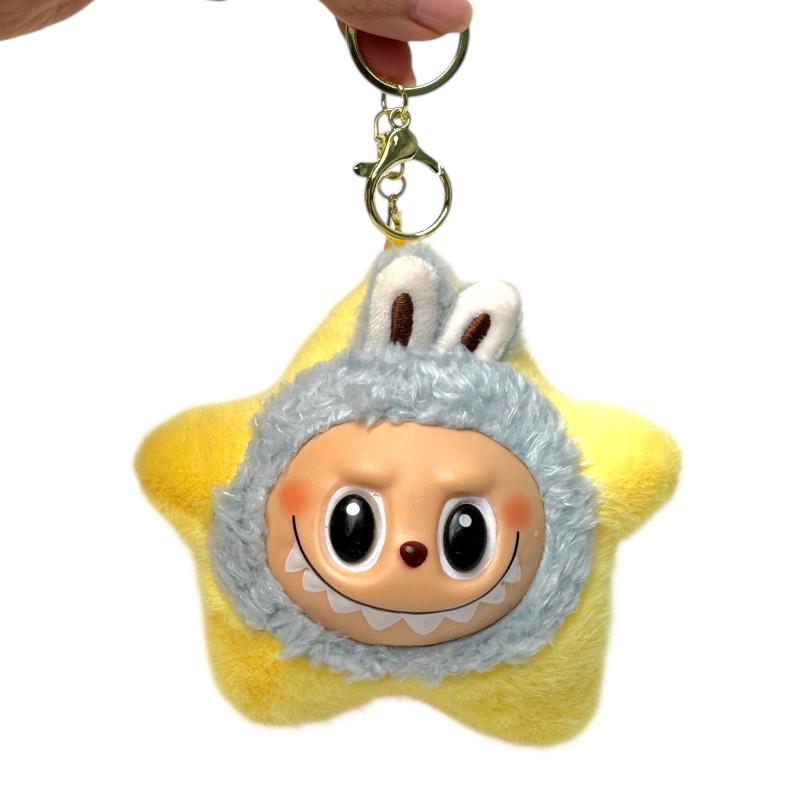 Labubu Maskotka Brelok z Muzyczką Gwiazdka