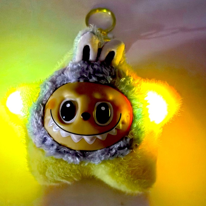 Labubu Maskotka Brelok z Muzyczką Gwiazdka