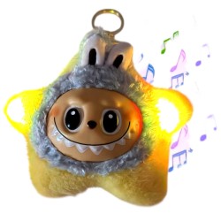 Labubu Maskotka Brelok z Muzyczką Gwiazdka