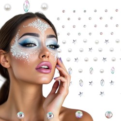 Kryształki Naklejki FaceGem