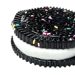 Gniotek taba Oreo Jumbo z posypką 10x10cm