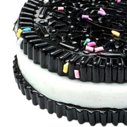 Gniotek taba Oreo Jumbo z posypką 10x10cm