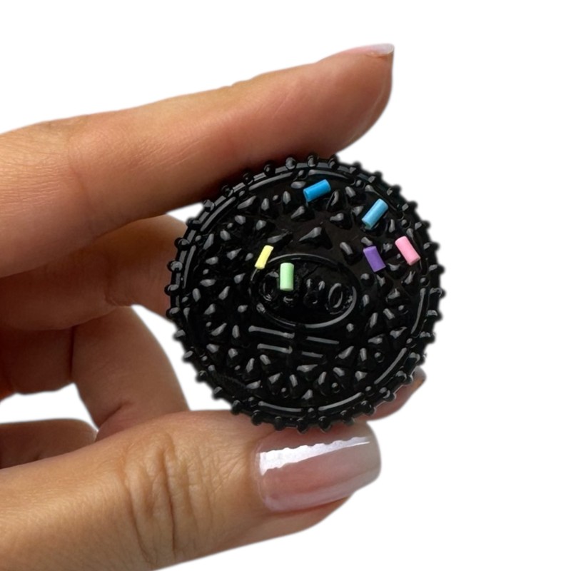 Gniotek Squishy Mini Oreo Zestaw 4 sztuki z kolorową posypką