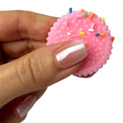 Gniotek Squishy Mini Oreo Zestaw 4 sztuki z kolorową posypką