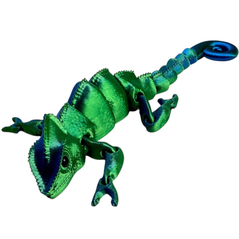 Antystresowy Kameleon 3D figurka drukowana Zabawka Sensoryczna
