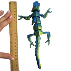 Antystresowy Kameleon 3D figurka drukowana Zabawka Sensoryczna