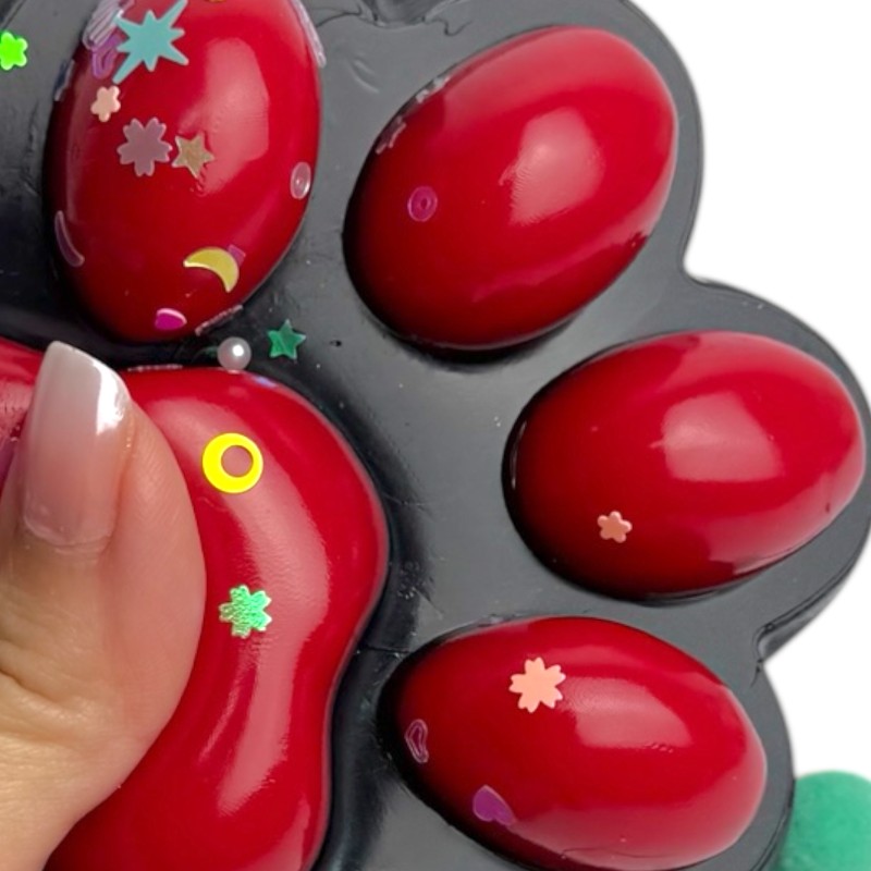 Gniotek Kocia Łapka Jumbo Fioletowa