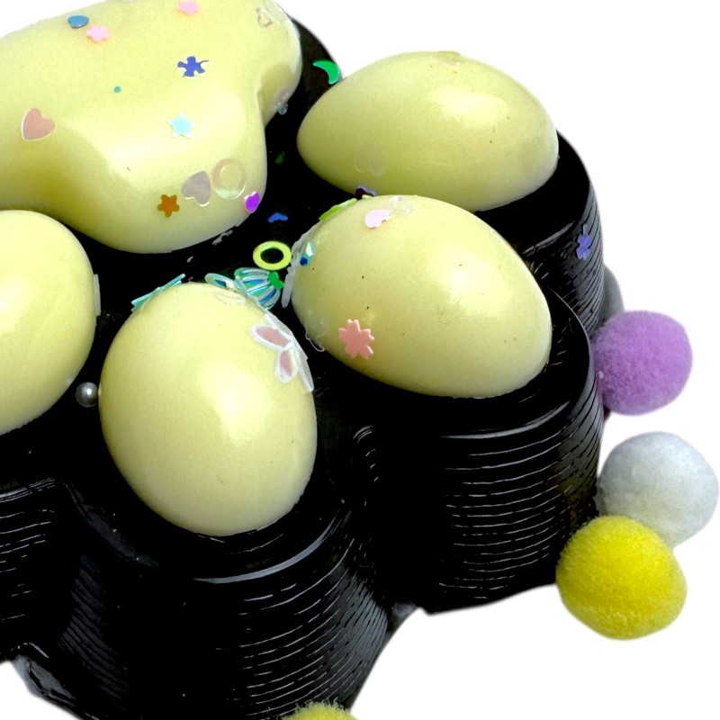 Gniotek Kocia Łapka Jumbo Fioletowa