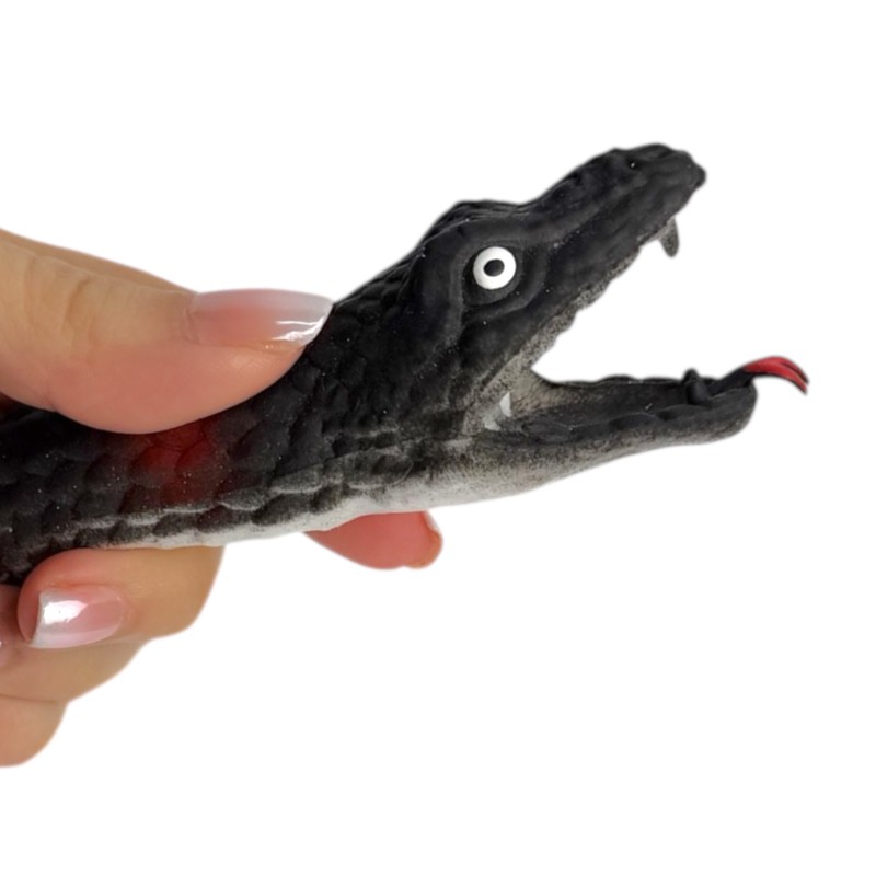 Gniotek Sensoryczny Antystresowy z piaskiem Wąż 28cm