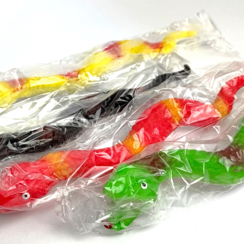 Gniotek Sensoryczny Antystresowy z piaskiem Wąż 28cm