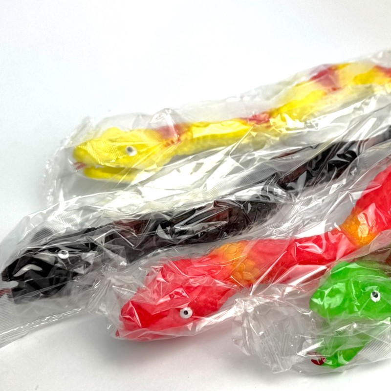 Gniotek Sensoryczny Antystresowy z piaskiem Wąż 28cm