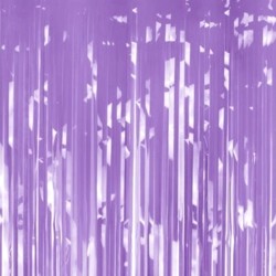 Kurtyna Dekoracyjna Fioletowa Pastelowa 100x200cm
