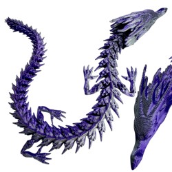 Zabawka sensoryczna fidget Smok 3D 31cm